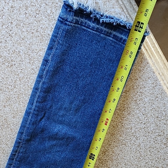 Express Mom Jean Super High Rise Button Fly Size 0 Reg - Picture 11 of 13